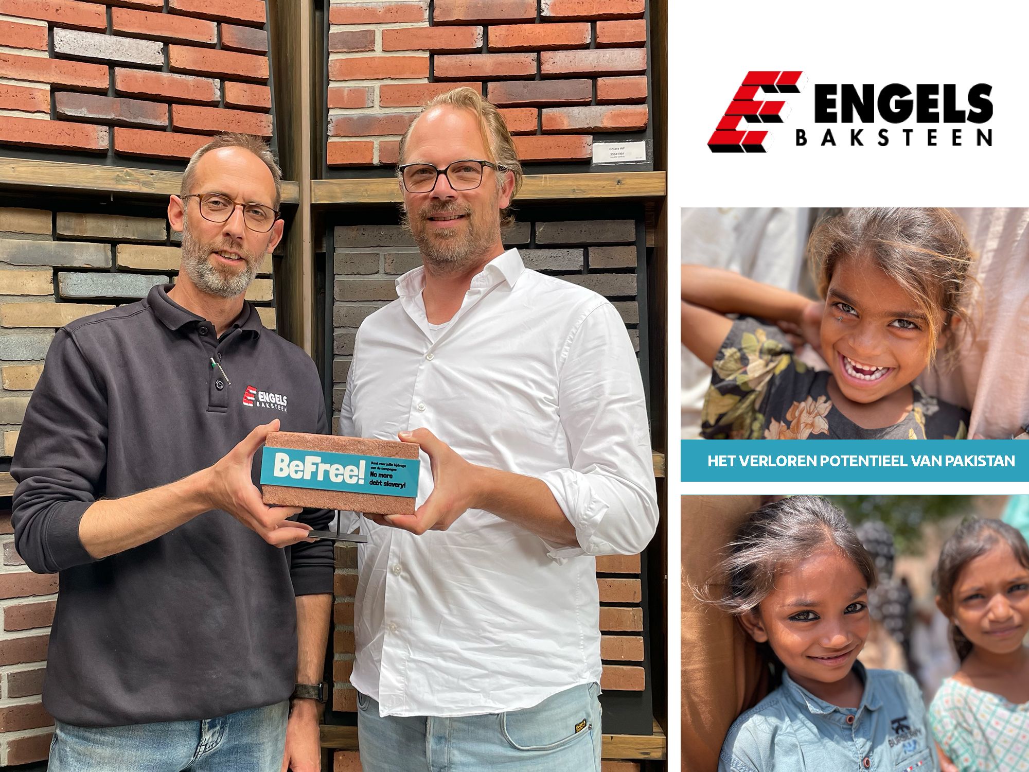 Steenuitreiking Engels Baksteen